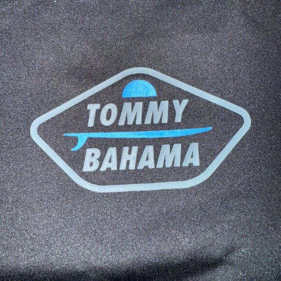 Tommy Bahama Black Relax Short-Sleeve Rash Guard- Size XL - Picture 4 of 9